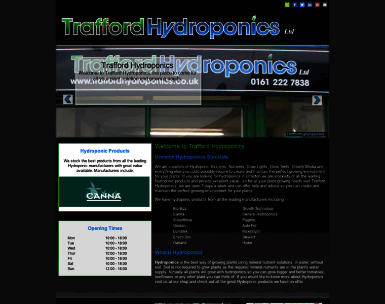 Traffordhydroponics.co.uk thumbnail