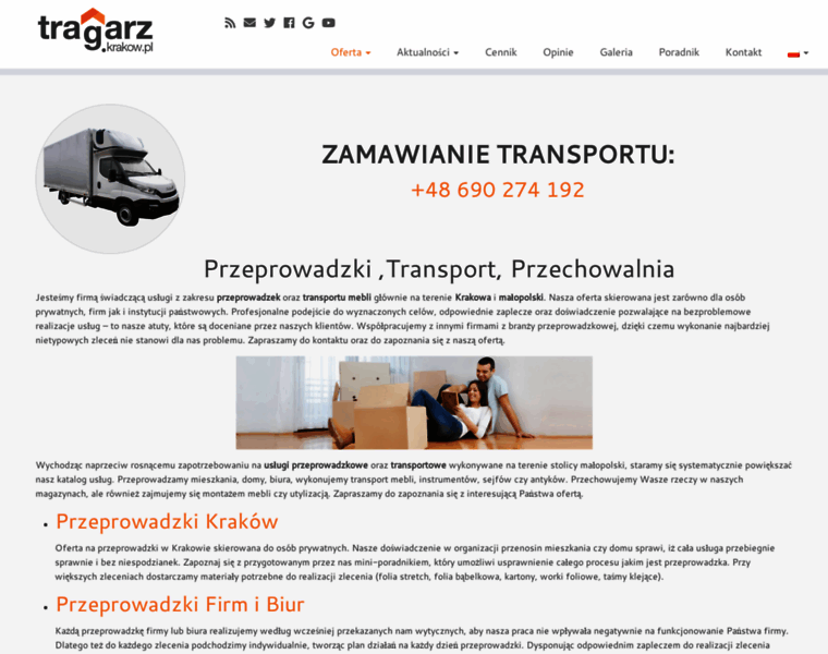 Tragarz.krakow.pl thumbnail