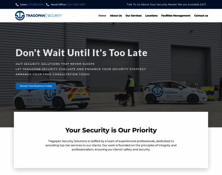 Tragopan-security.co.uk thumbnail