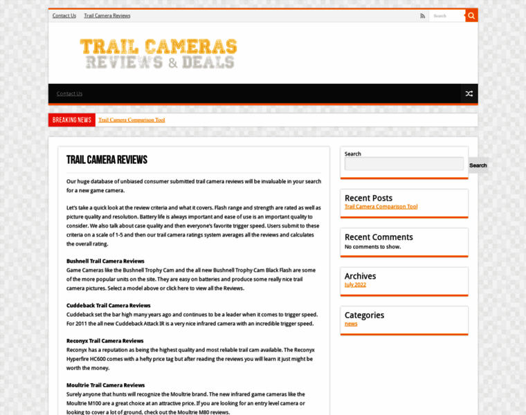 Trailcameras.net thumbnail