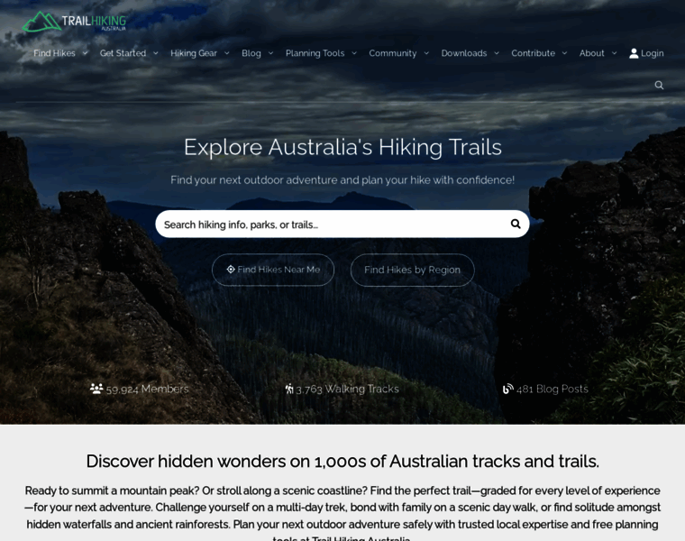 Trailhiking.com.au thumbnail Trailhiking.com.au thumbnail