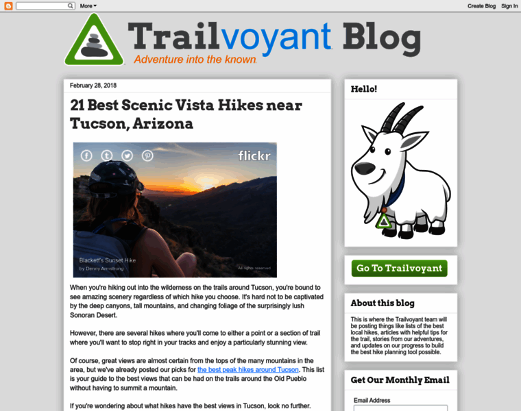 Trailvoyant.com thumbnail