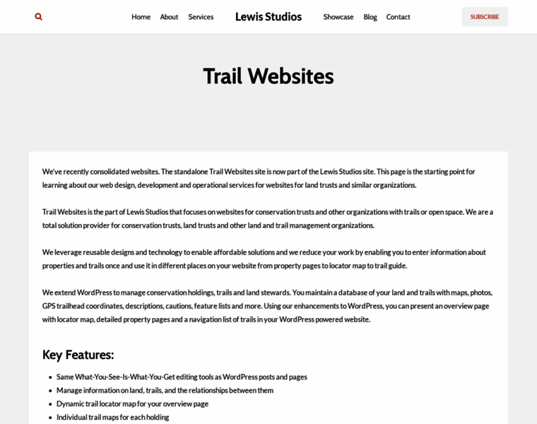 Trailwebsites.com thumbnail
