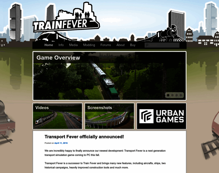 Train-fever.com thumbnail