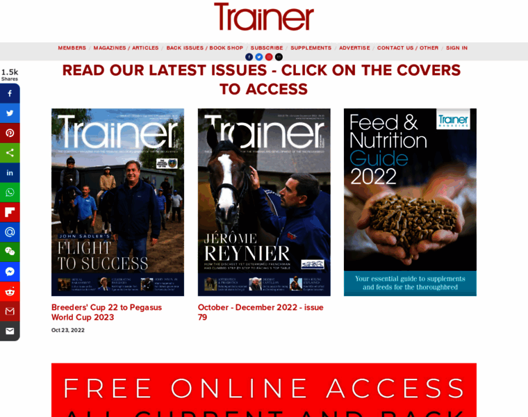Trainermagazine.com thumbnail