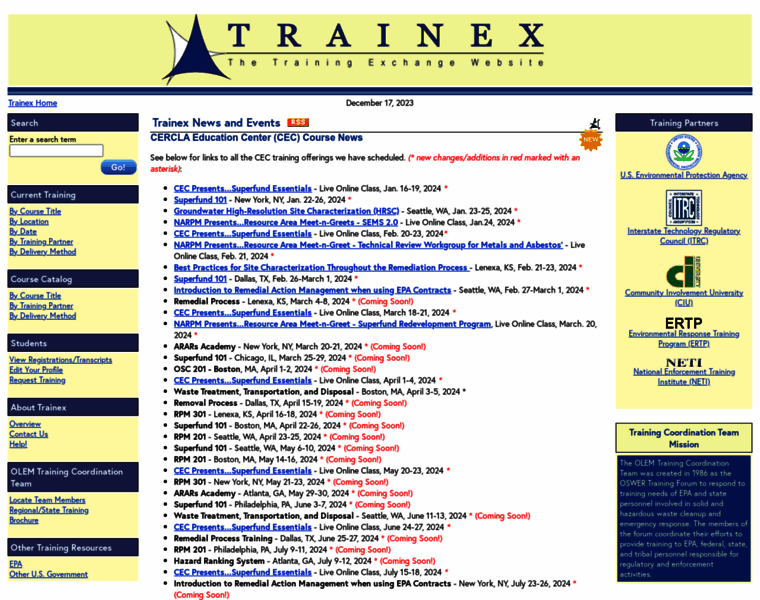 Trainex.org thumbnail