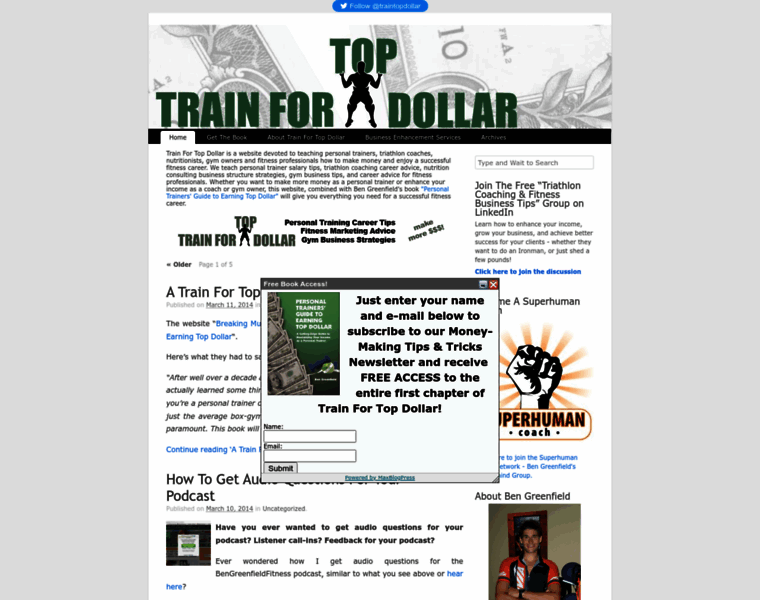 Trainfortopdollar.com thumbnail