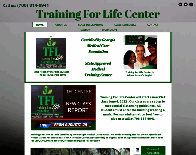 Trainingforlifecenter.com thumbnail