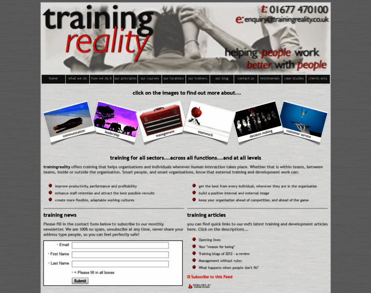 Trainingreality.co.uk thumbnail
