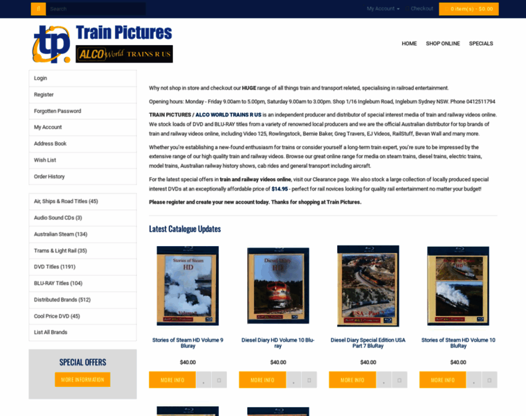 Trainpictures.com.au thumbnail