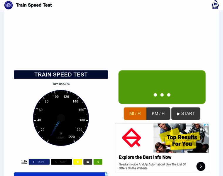 Trainspeedtest.pro thumbnail Trainspeedtest.pro thumbnail
