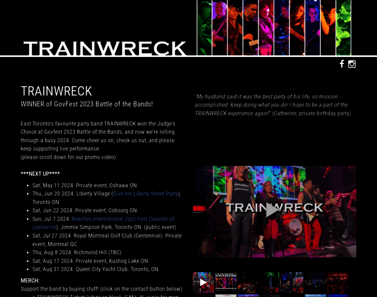 Trainwreck.band thumbnail
