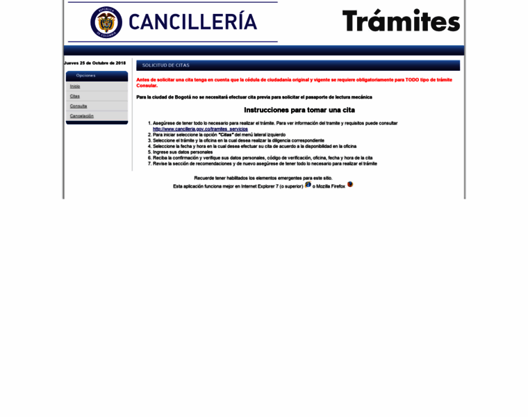 Tramites.cancilleria.gov.co thumbnail