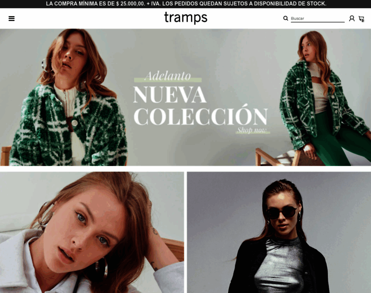 Tramps-moda.com.ar thumbnail