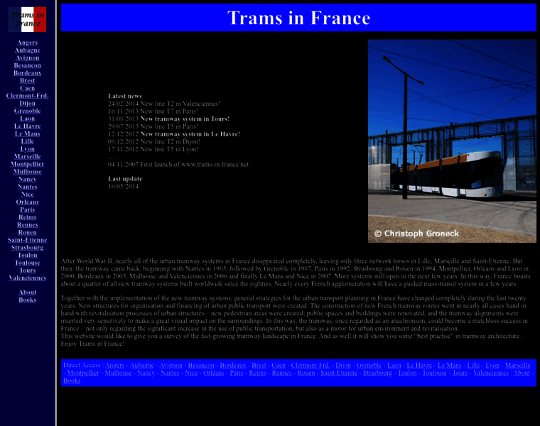 Trams-in-france.net thumbnail