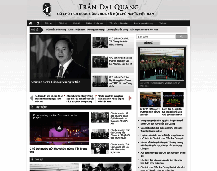 Trandaiquang.org thumbnail