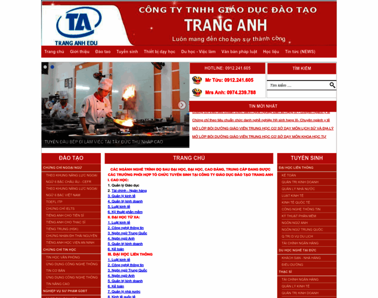 Tranganh.edu.vn thumbnail
