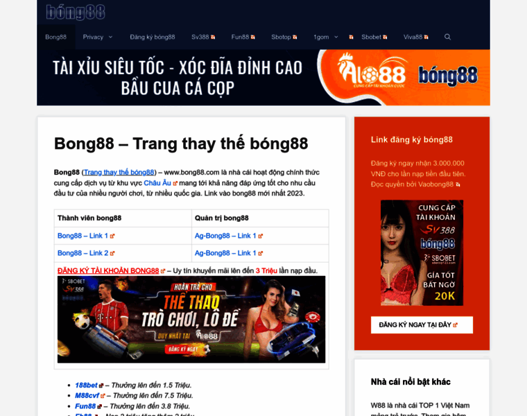 Trangthaythebong88.com thumbnail