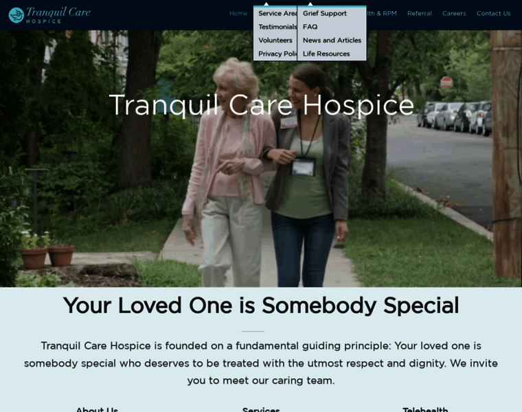 Tranquilcarehospice.com thumbnail