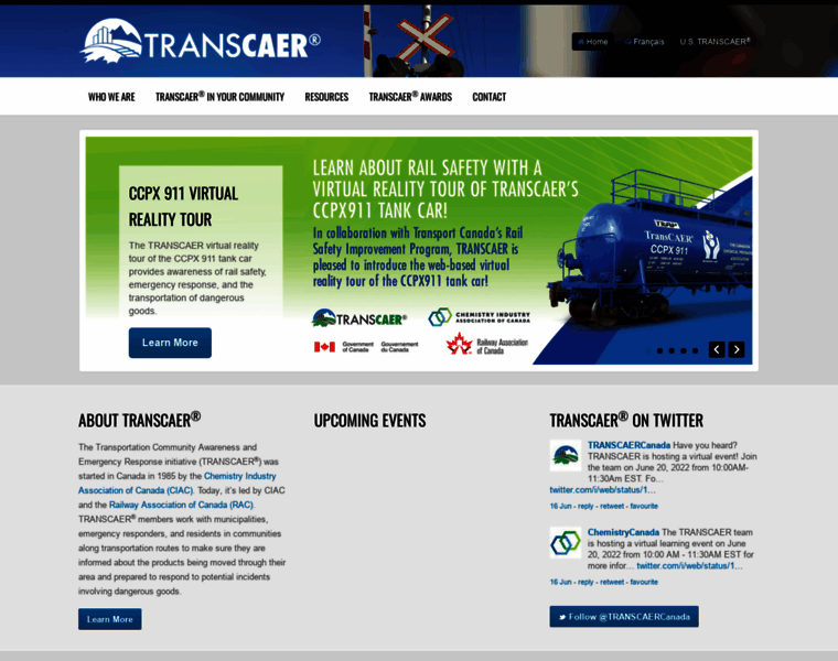 Transcaer.ca thumbnail