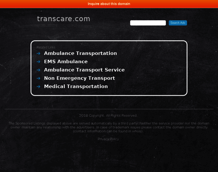 Transcare.com thumbnail