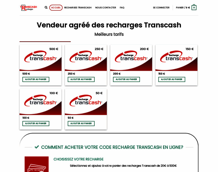 Transcash-recharges.com thumbnail