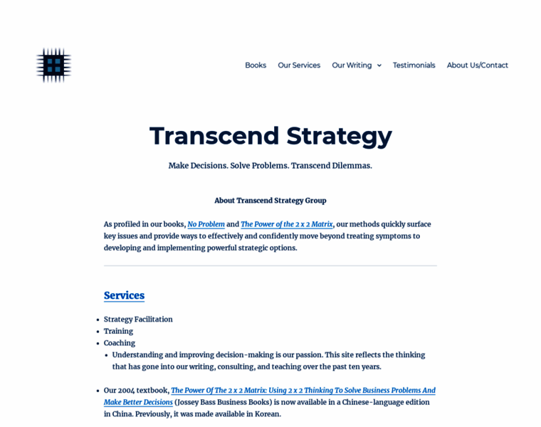 Transcendstrategy.com thumbnail