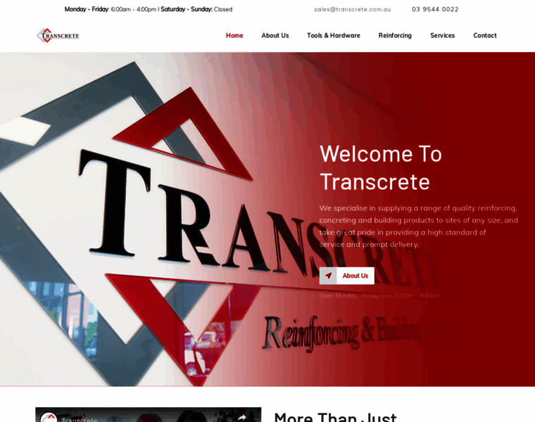 Transcrete.com.au thumbnail