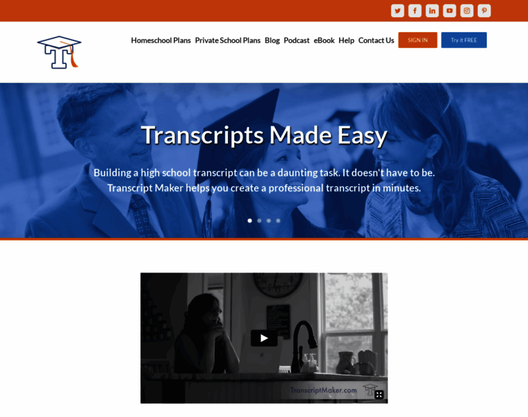 Transcriptmaker.com thumbnail