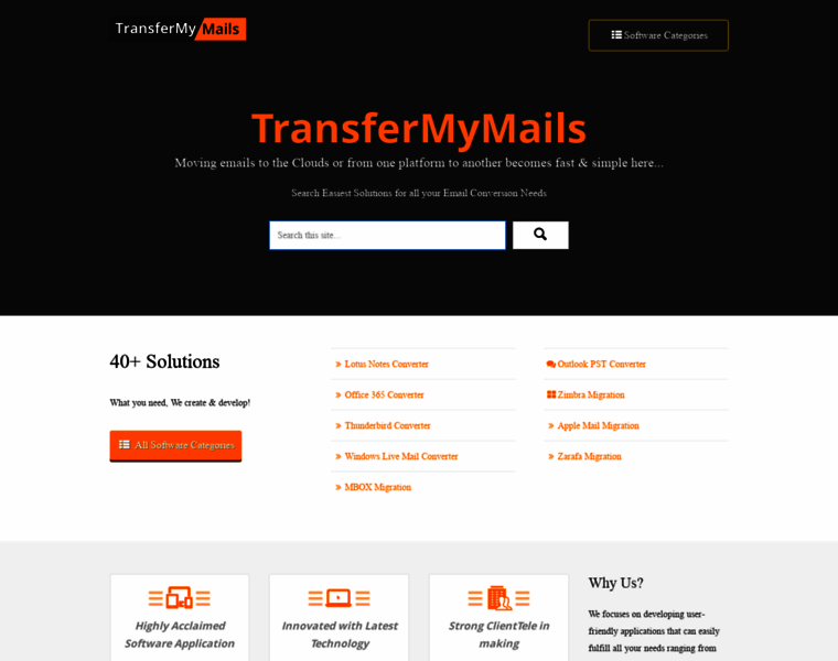 Transfermymails.com thumbnail