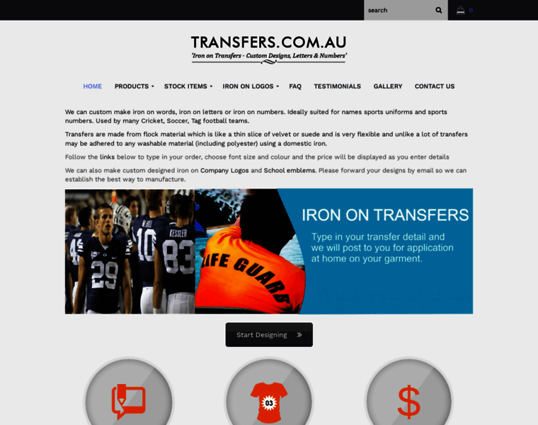 Transfers.com.au thumbnail