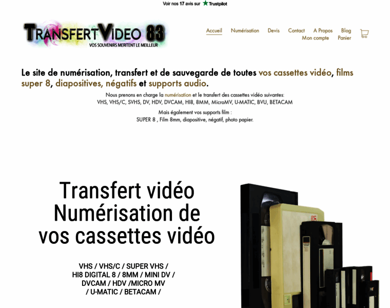 Transfertvideo83.fr thumbnail