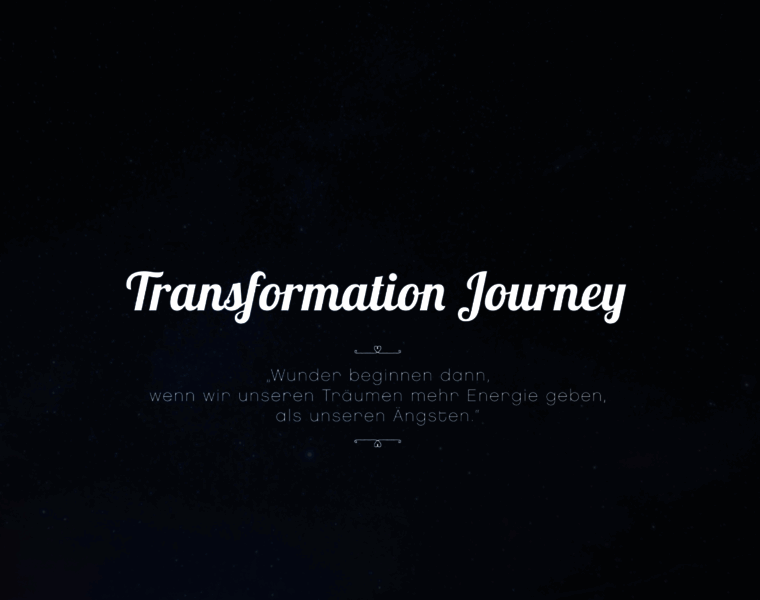 Transformationjourney.at thumbnail