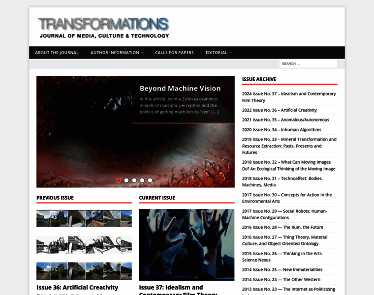 Transformationsjournal.org thumbnail