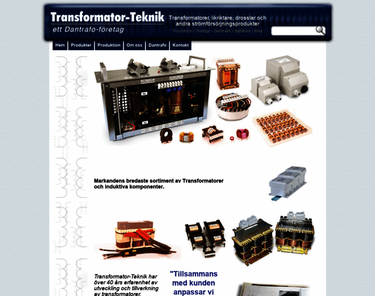 Transformatorteknik.se thumbnail