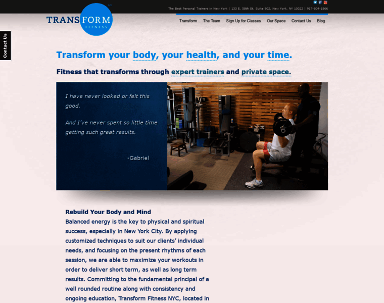 Transformfitnessnyc.com thumbnail