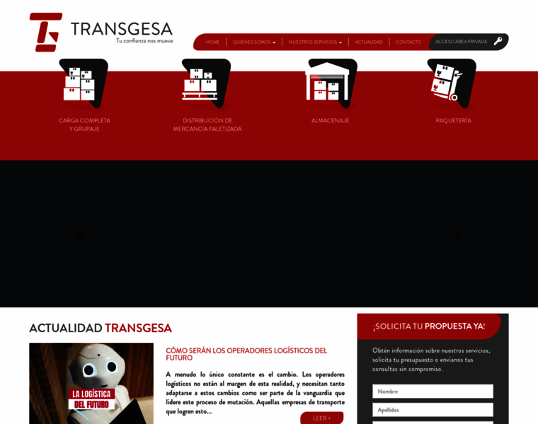 Transgesa.com thumbnail