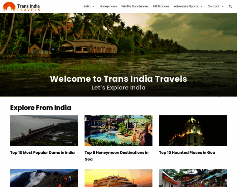 Transindiatravels.com thumbnail