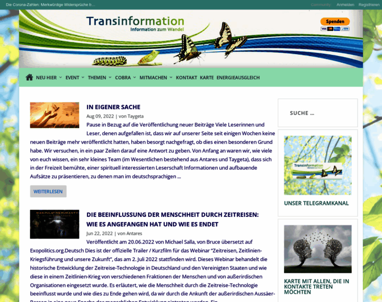 Transinformation.net thumbnail