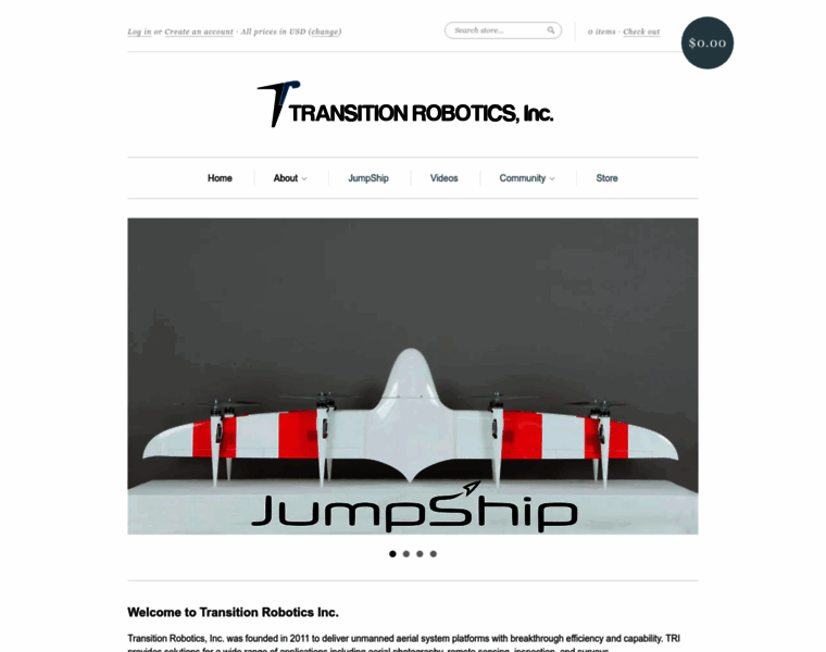 Transition-robotics.com thumbnail