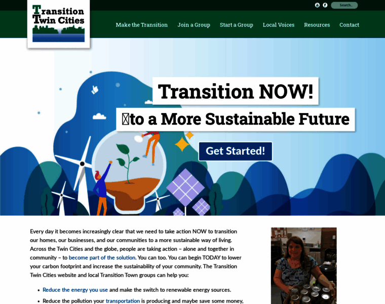 Transitiontwincities.org thumbnail
