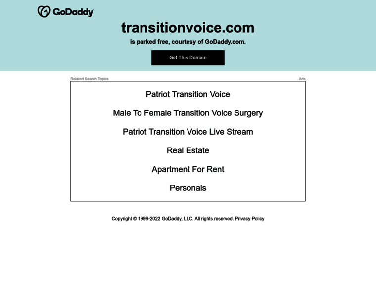 Transitionvoice.com thumbnail