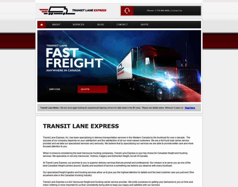 Transitlane.ca thumbnail