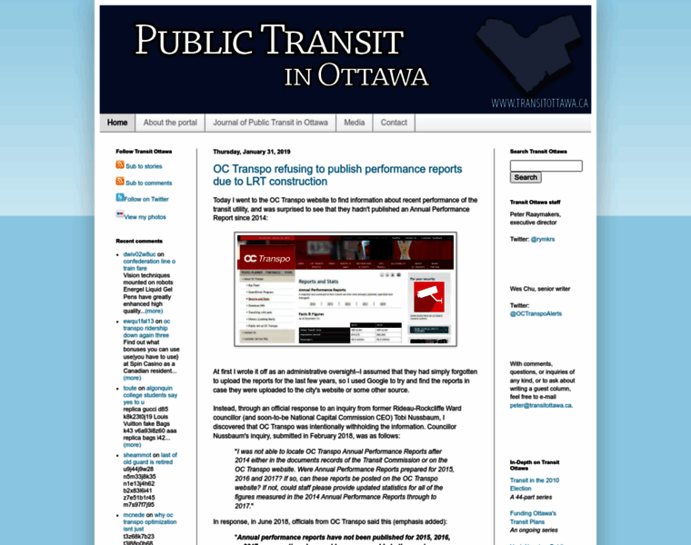 Transitottawa.ca thumbnail