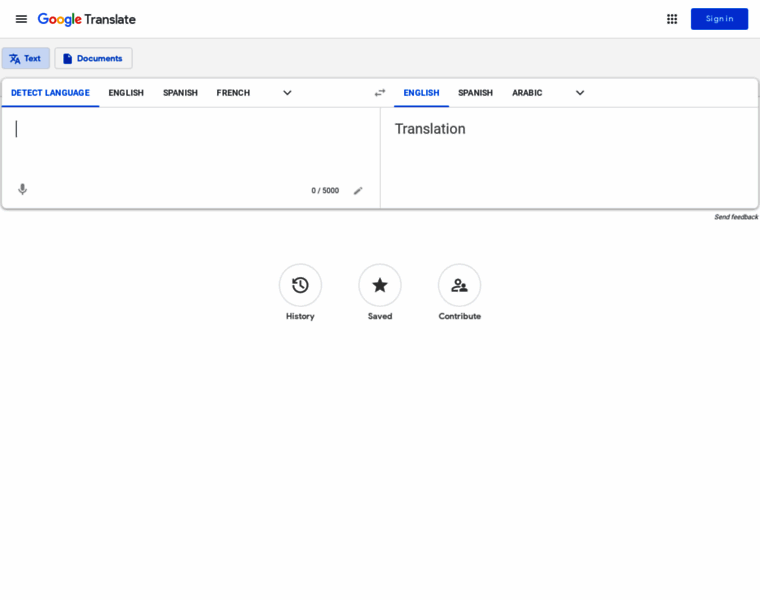 Translate.google.co.uk thumbnail