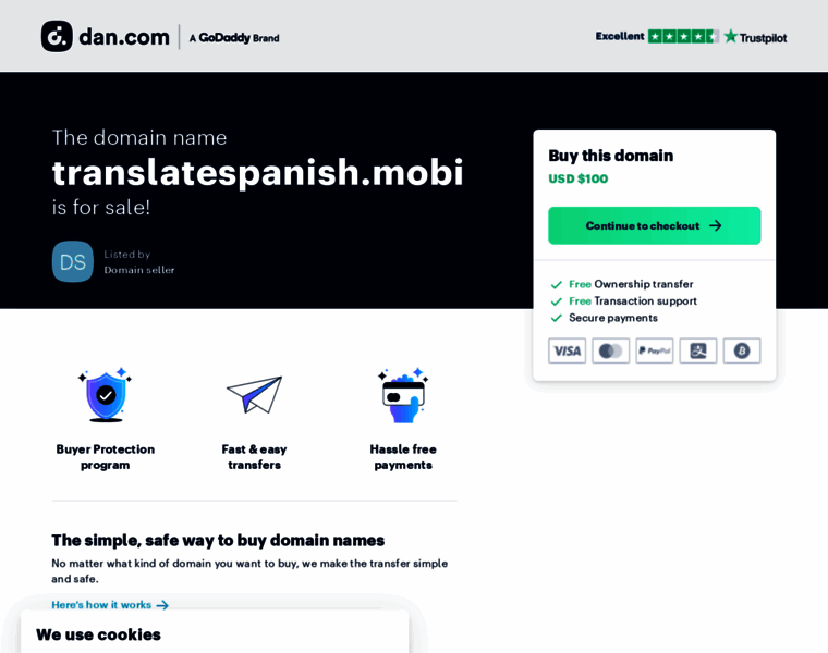Translatespanish.mobi thumbnail
