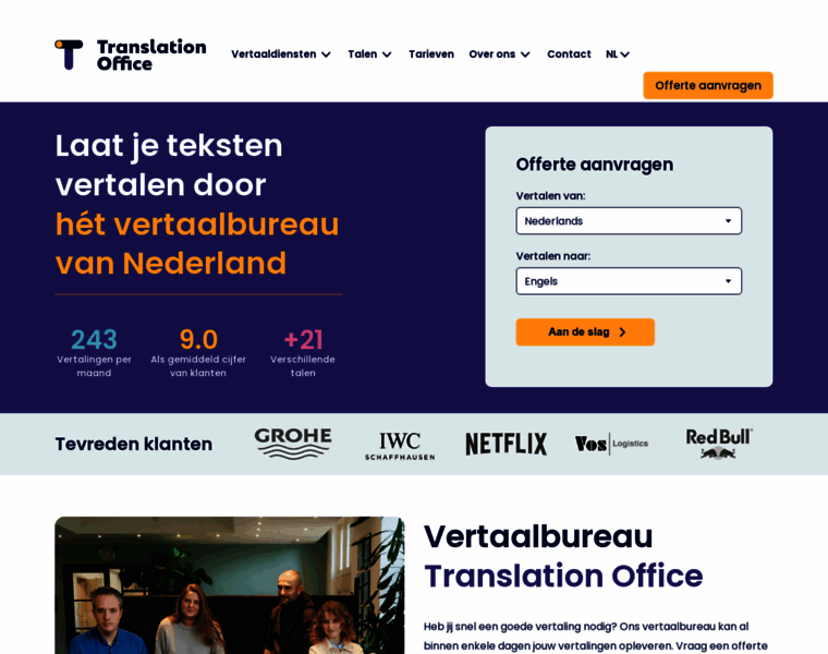 Translationoffice.nl thumbnail