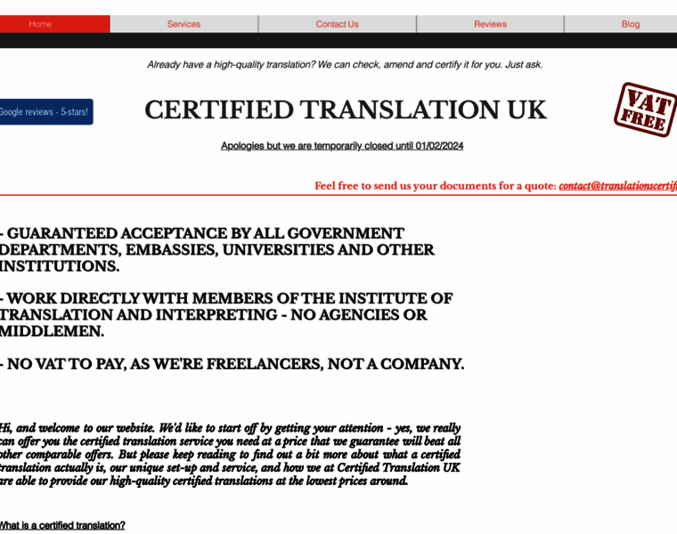 Translationscertified.uk thumbnail