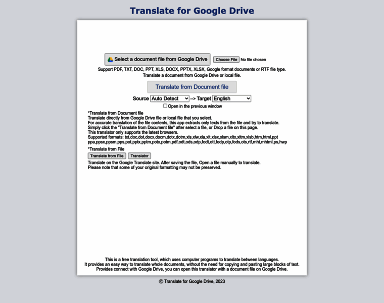 Translatordrive.softgateon.net thumbnail