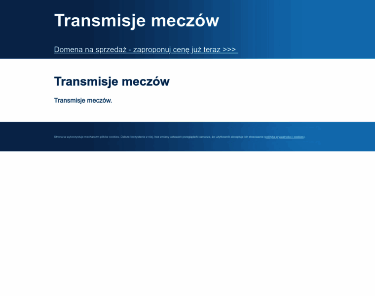 Transmisjemeczow.pl thumbnail